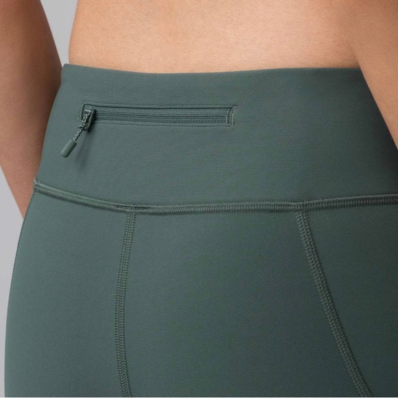 RARE EUC 💚 Lululemon Tight Stuff Tight II Dark Forest - Picture 5 of 11